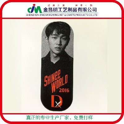 批發(fā)精品金屬馬口鐵紀(jì)念可愛卡通笑臉徽章 定制個性高檔diy小禮品