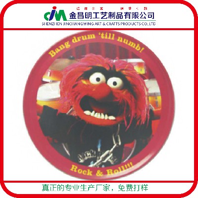 2016新款 卡通印鐵杯墊廠家定制 專業(yè)外貿(mào)單采購 活動禮物贈品
