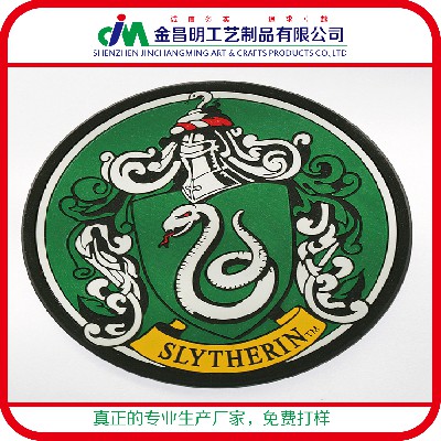 pvc軟膠商務(wù)廣告商標(biāo)logo杯墊 滴膠工藝品 外貿(mào)高檔精美禮物贈(zèng)品