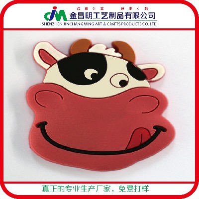 海綿寶寶pvc軟膠杯墊批發(fā)定制 活動(dòng)促銷環(huán)保日本單工藝品訂制廠家