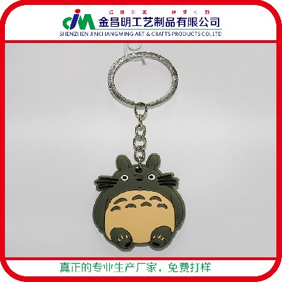 幼兒卡通禮物贈(zèng)品定制 公司專業(yè)制作外貿(mào)環(huán)保pvc軟膠墊|鑰匙扣