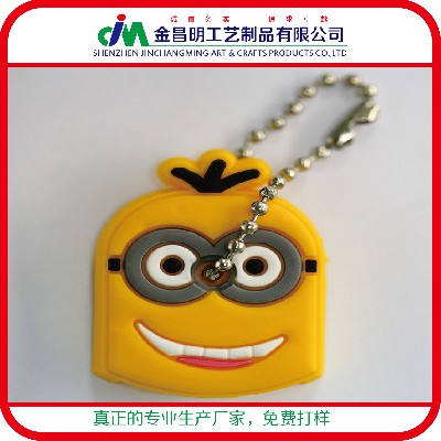 Hello Kitty卡通貓軟膠鑰匙扣專業(yè)設(shè)計(jì)定制 汽車鑰匙扣掛件禮物品
