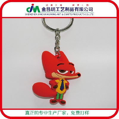 3D廣告LOGO字母商標(biāo)服裝標(biāo)志定做  pvc軟膠dnf鑰匙扣軟膠贈(zèng)品定制