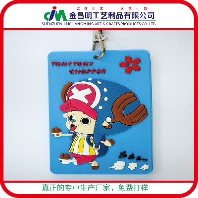 pvc軟膠行李牌 迷你浮雕車型鑰匙扣 卡通可愛海賊王動(dòng)漫環(huán)保定做
